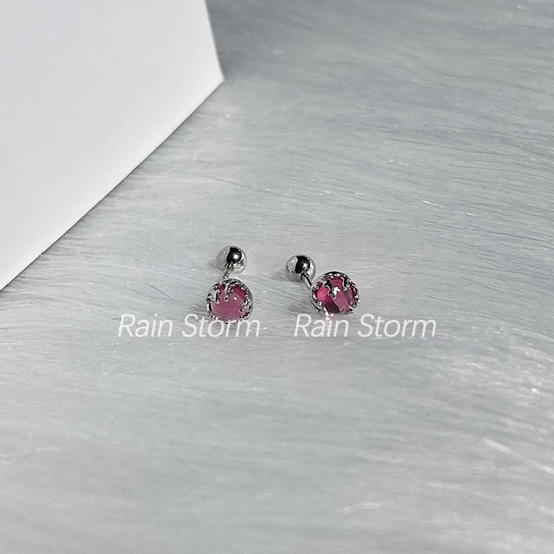 Women's Small Mori Ear Bone Pin Sleeping Earrings