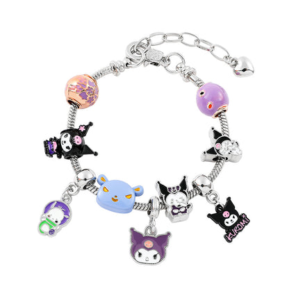 Anime Hello Kitty Clow Beaded Ornament Bracelets