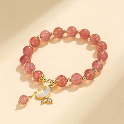 Crystal String Beads Female Fresh Sweet Bracelets