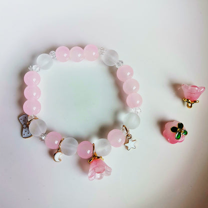 Children's Cartoon Beaded Cute Sweet Princess Style Bracelets