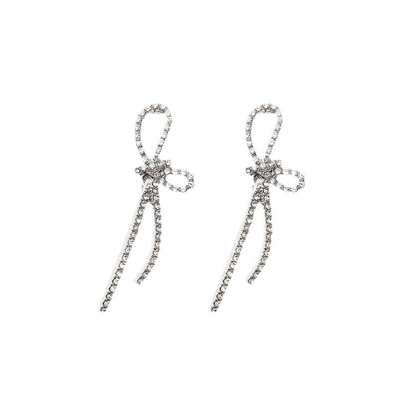 High Sense Niche Imitation Pearl Simple Full Earrings