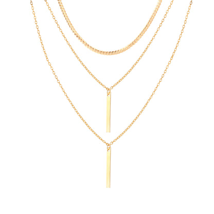 Women's Retro Affordable Luxury Niche Chain Set Simple Necklaces