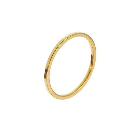 Women's Stainless Steel For Simple Extremely Fine Rings