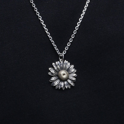 Men's Flower Personality Vintage Thai Sier With Pendants