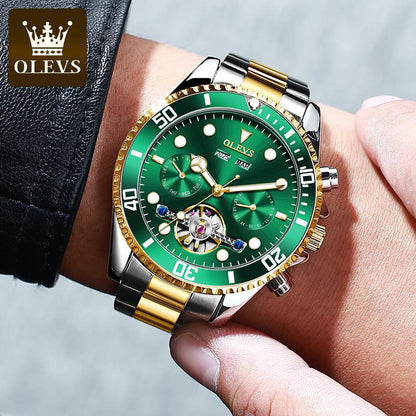 Men's Watch Automatic Multifunctional Water Ghost Mechanical Watches