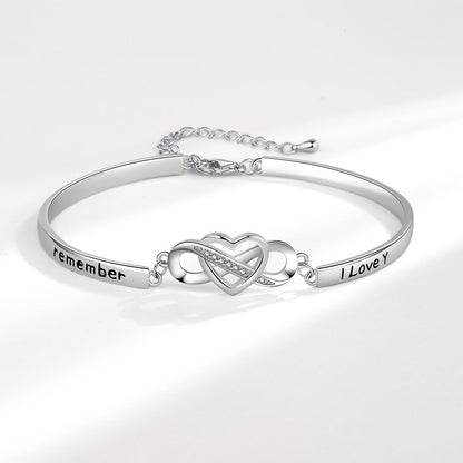 Fashionable Heart-shaped Letters Female Friends Sisters Bracelets