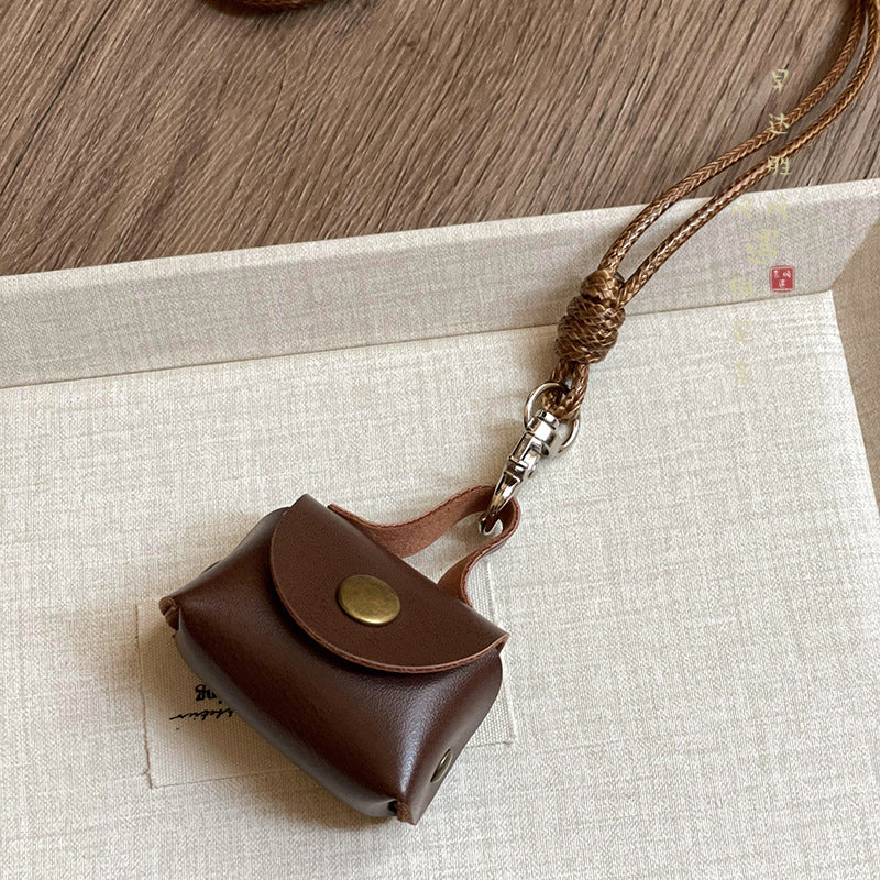 Cute Leather Coin Purse Fashion Commuter Necklaces