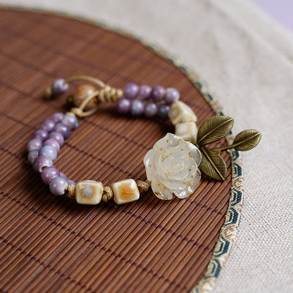 Women's Ancient Style Hand-woven Artistic Fashion Ornament Chinese National Bracelets