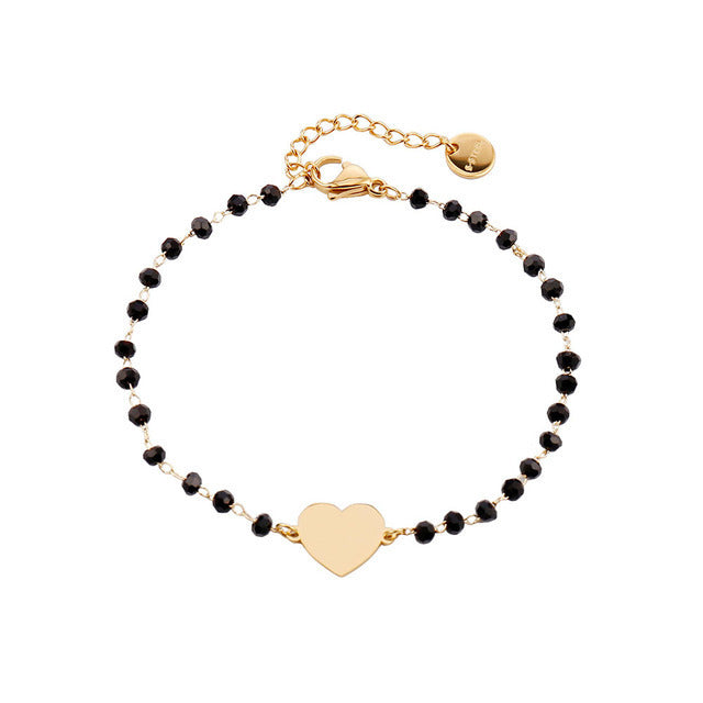 Clover Female Simple Couple Rose Gold Bracelets