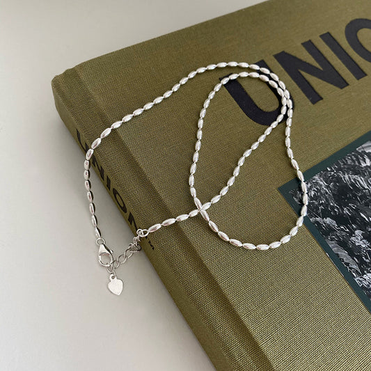 Olive Beads Female Clavicle Chain Pure Necklaces