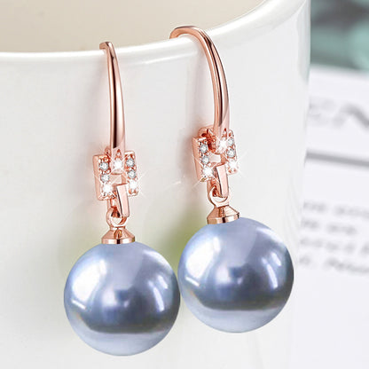 Women's Demon Purple Pink Yellow Black Shell Pearl Imitation White Rings