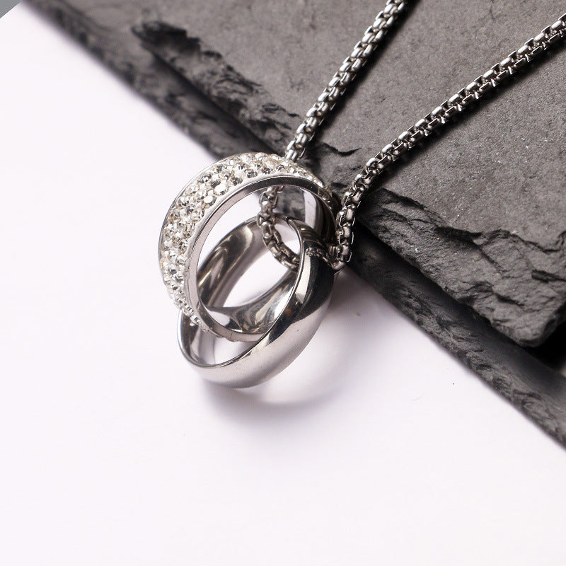 Women's & Men's Trendy Stainless Steel Sweater Chain Necklaces