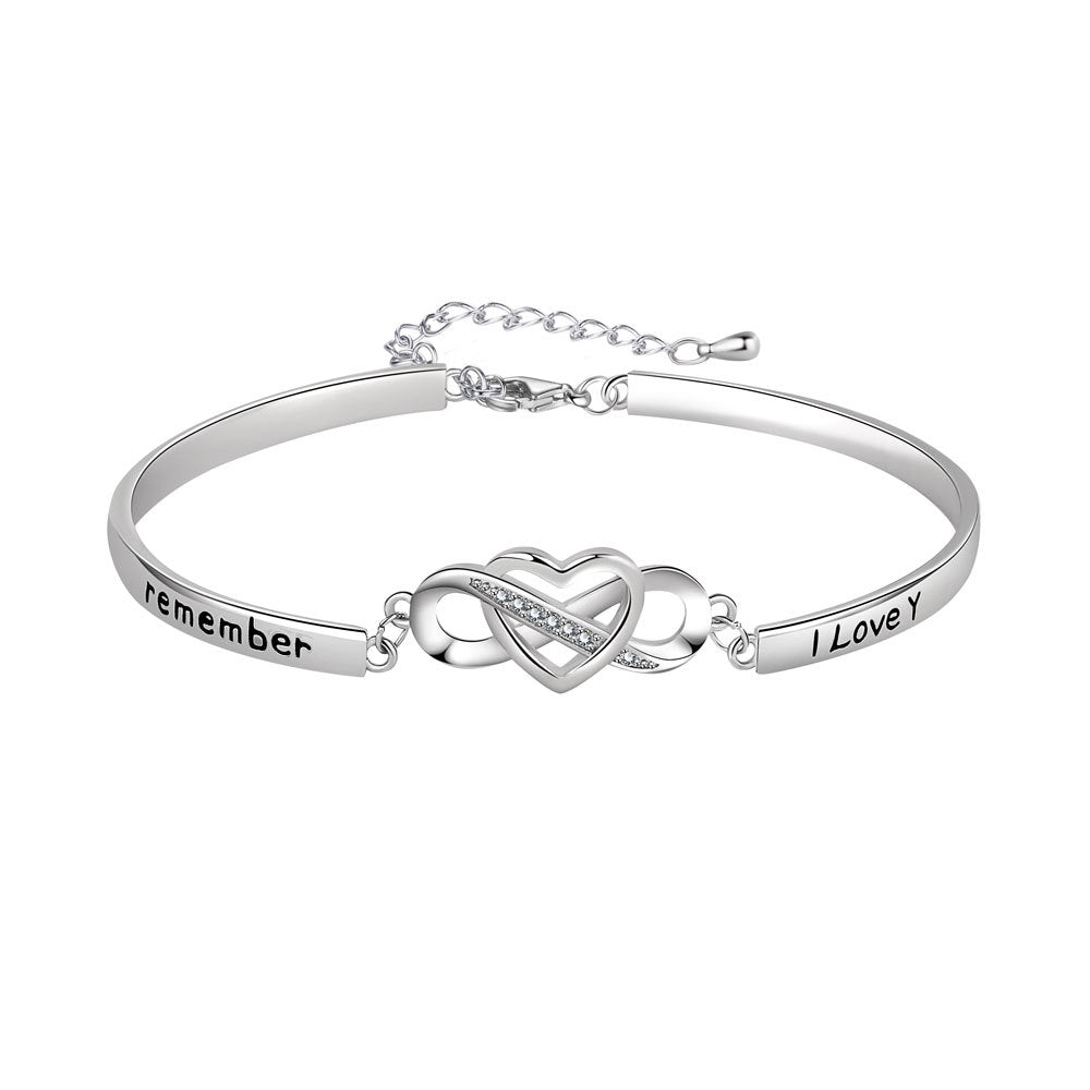 Fashionable Heart-shaped Letters Female Friends Sisters Bracelets