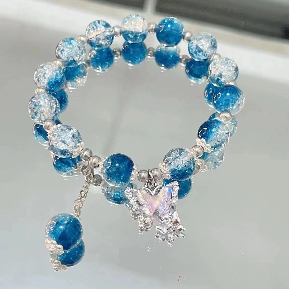 Women's Broken Beads Design Mori Style Sweet Bracelets