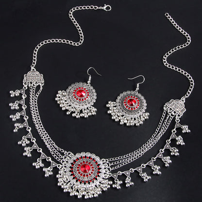 Style Vintage Luxury Indian Wedding Party Necklaces