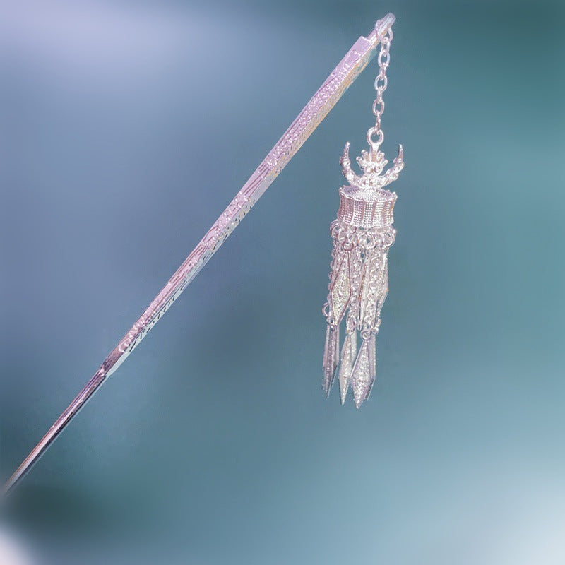 Long Lantern Tassel Super Fairy Horn Earrings