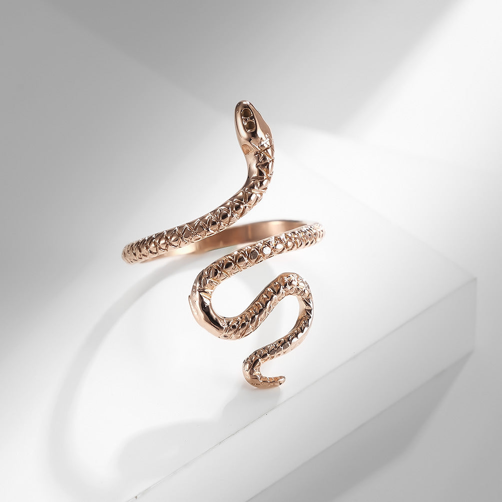 Water Snake Viper Beauty Enchanting Simulated Rings