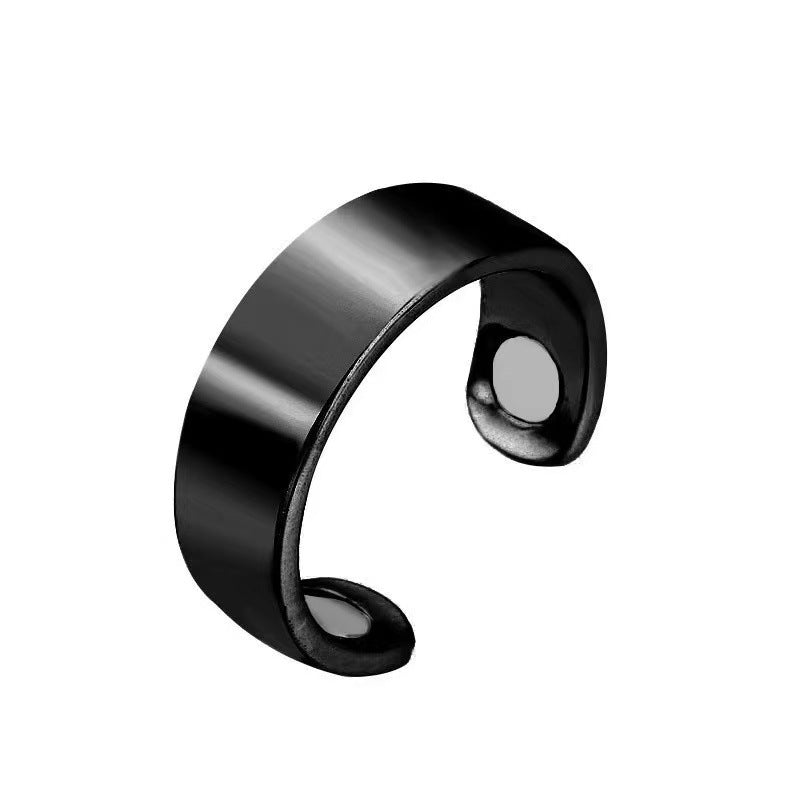 Women's & Men's Double Magnetic Therapy Health Care Open Rings