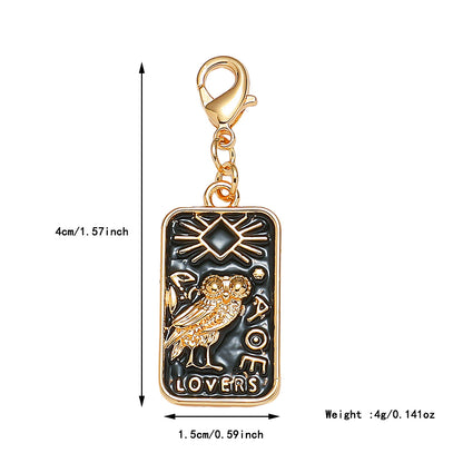 Detachable Personality Matching Tarot Stainless Steel Pendants