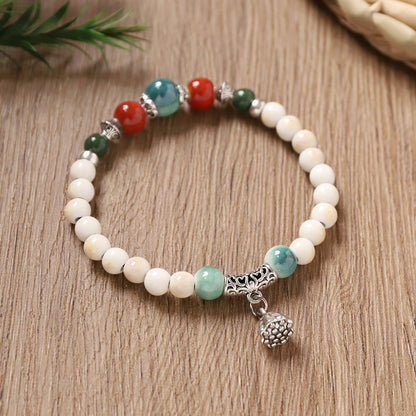 Artistic Chinese Ceramic Female Style Design Bracelets