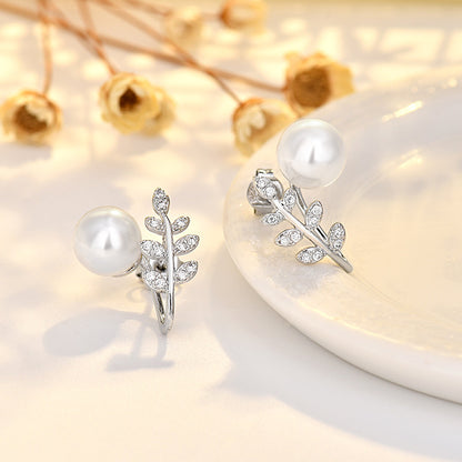 Pearl High-grade Light Luxury Temperament Design Earrings