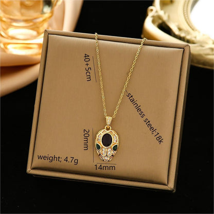 Women's Steel Ornament Design High-grade Light Luxury Necklaces