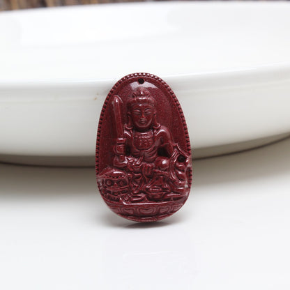 Saints Raw Ore High Content Purple Pendants
