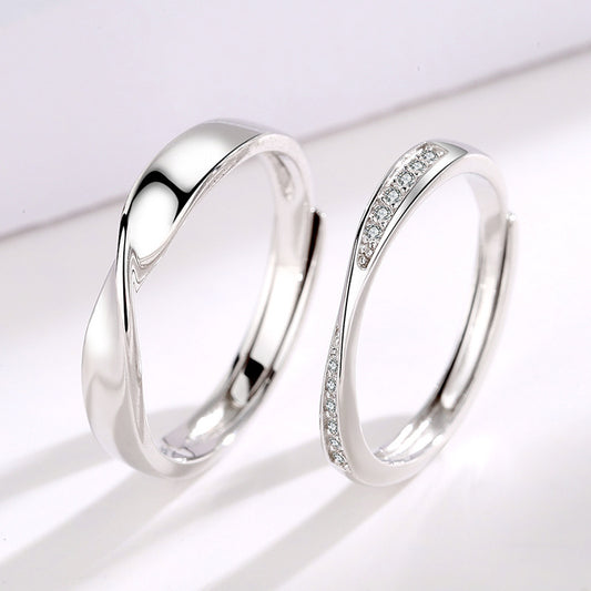 Couple Fashion Valentine's Day Female Simple Rings