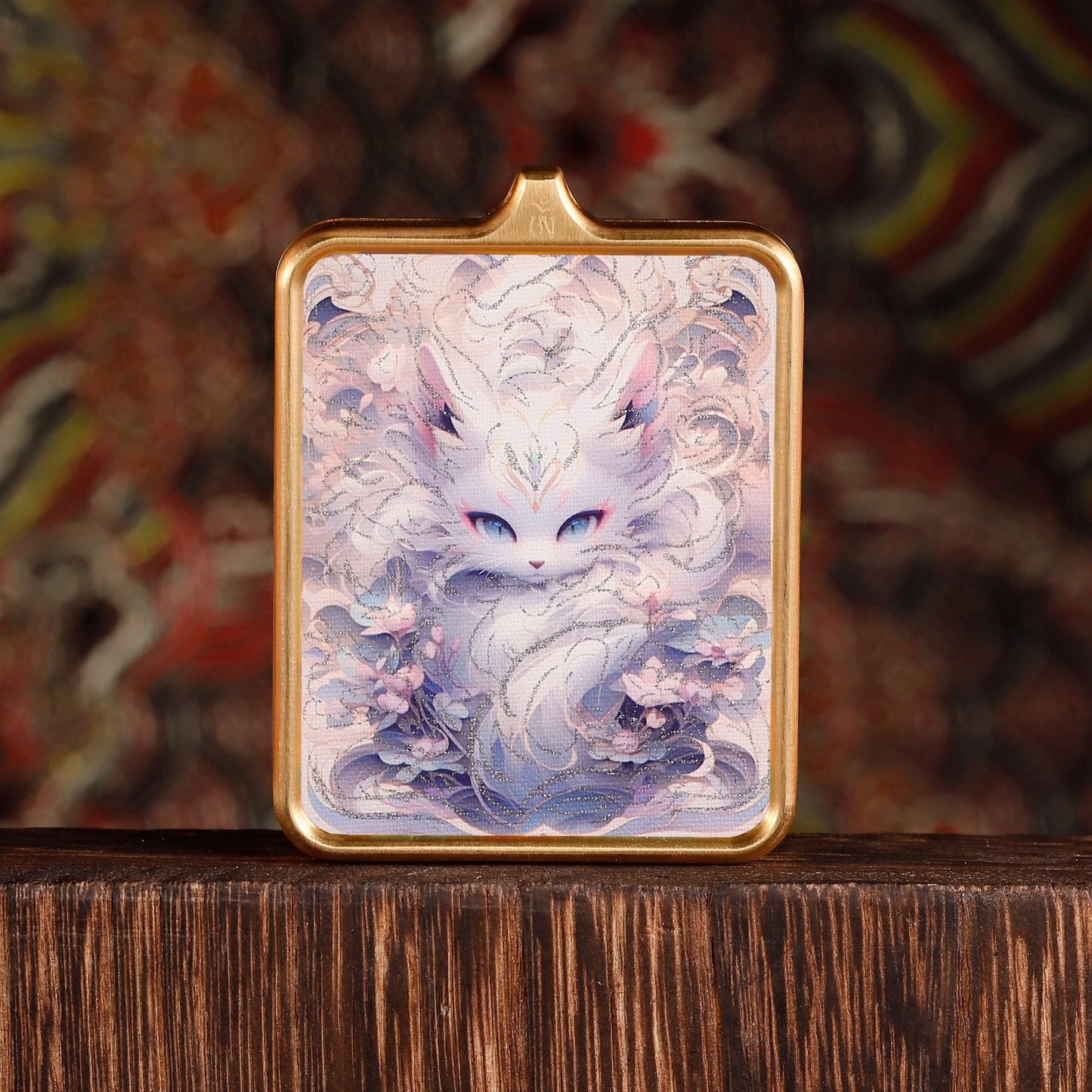 Yellow God Of Wealth Small Niche Pendants