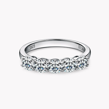 Women's Live Broadcast Design Moissanite Light Luxury Rings
