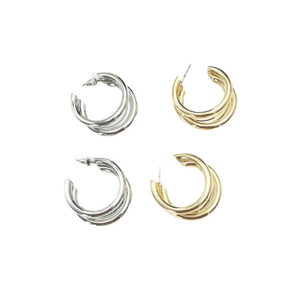 Aloofness Style Shaped Petite Temperament Wild Geometric Earrings