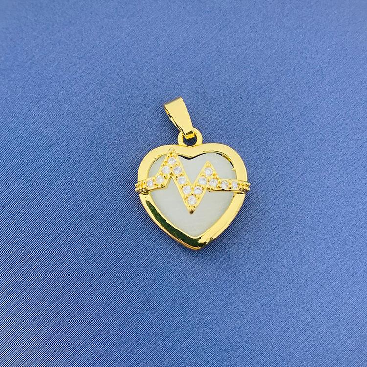 Rotating Clover Simple Hundred Source Ornament Pendants