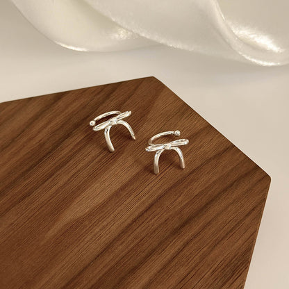 Frosty Style High-grade Temperament Female Design Earrings