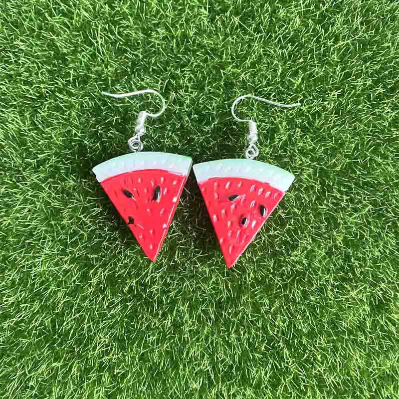 Ice Cream Candy Drink Resin Homemade Earrings