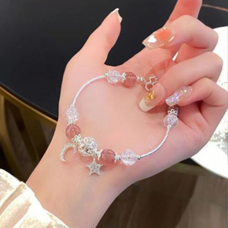 National Style Butterfly Cracked Cystal Gradient Bracelets