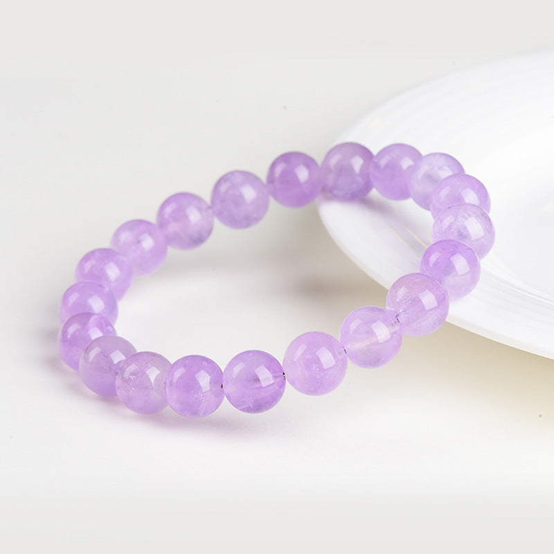 Crystal Natural Icy Lavender Ball Fresh Iced Bracelets