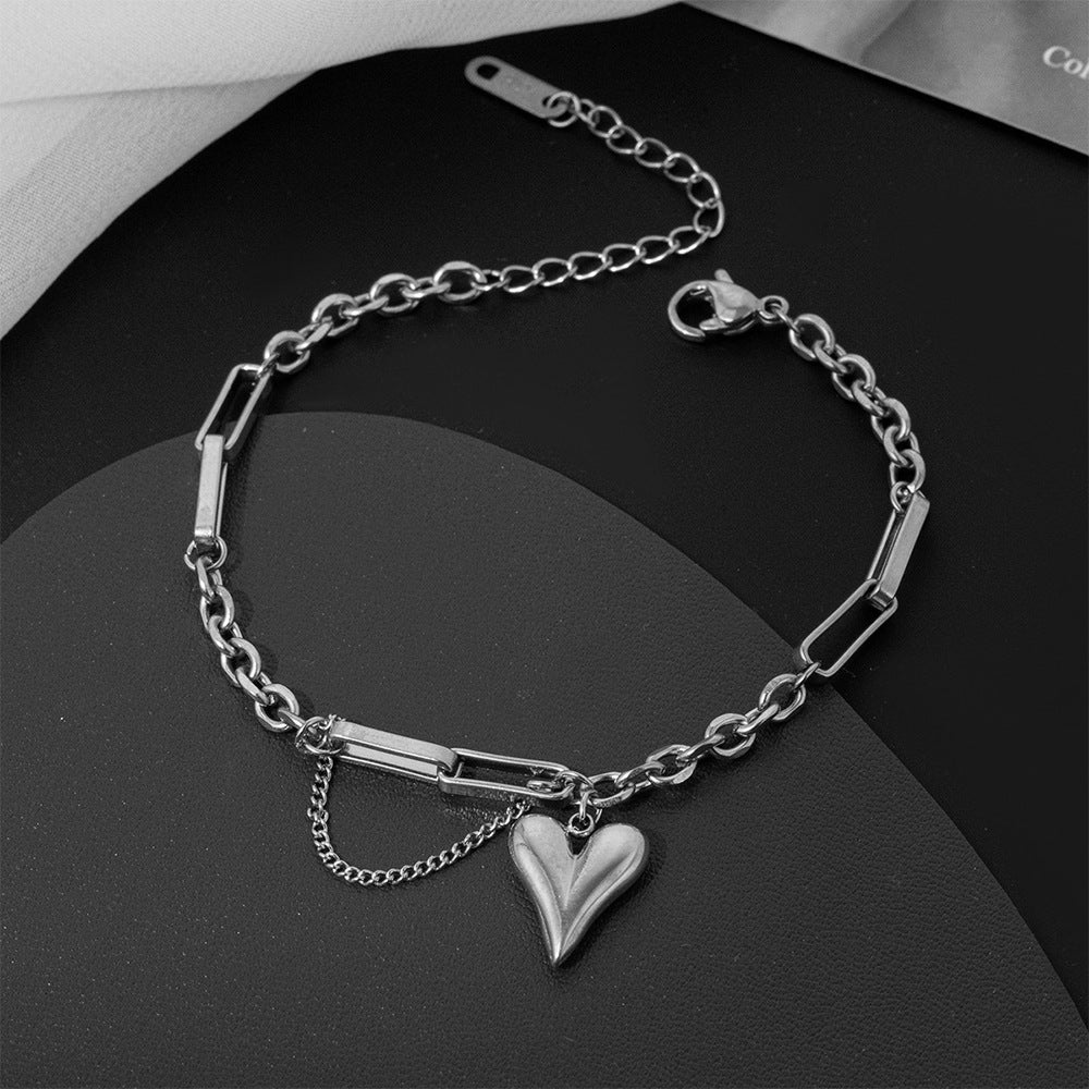 Women's Stainless Steel Versatile Style Fashion Ornament Bracelets