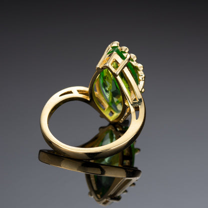 Hot Olive Green Female Dragonfly Point Water Rings