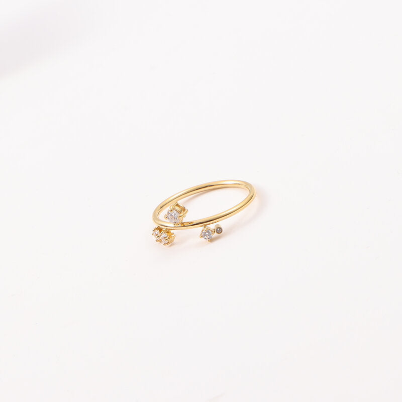 Thin Diamond In The Debris Titanium Steel Rings