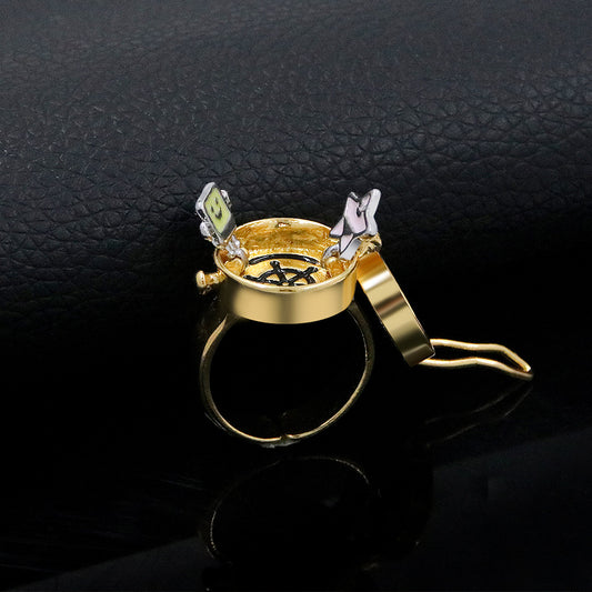 Star Friends Can Open Cute Cartoon Rings