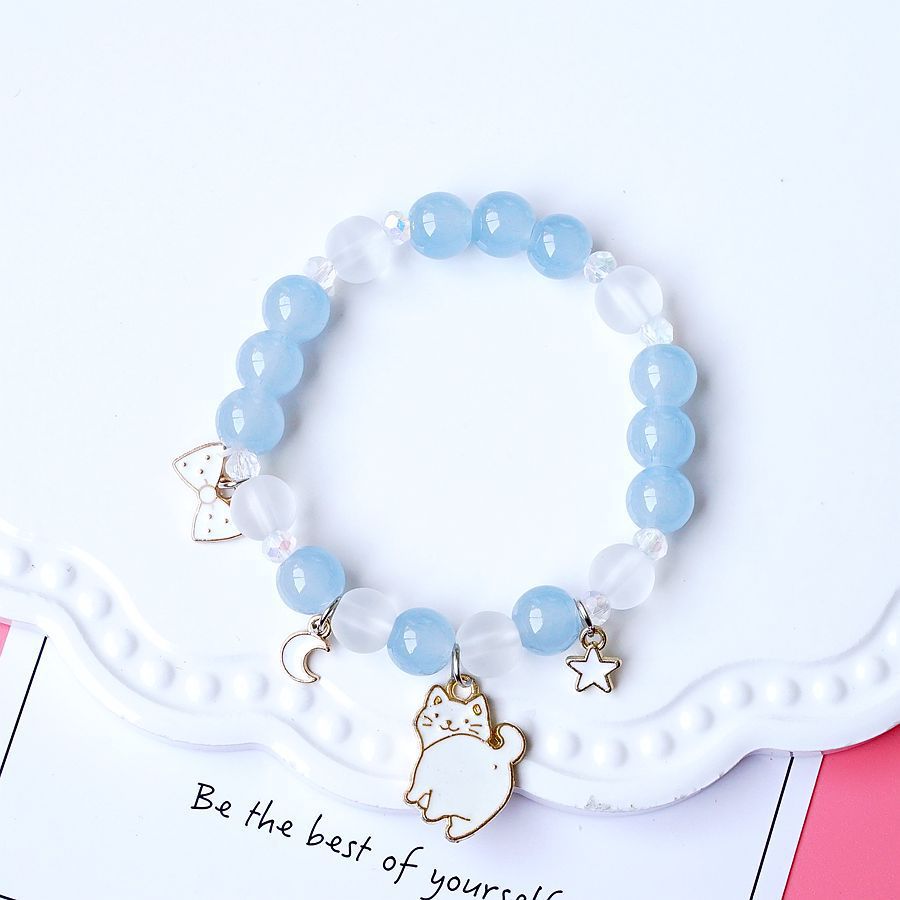 Korean Style Graceful Cute Crystal String Bracelets