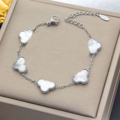 Double-sided Natural Laser Carving Light Luxury Bracelets