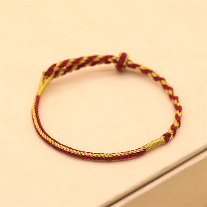 Festival Colorful Rope Scale String Spool Bracelets