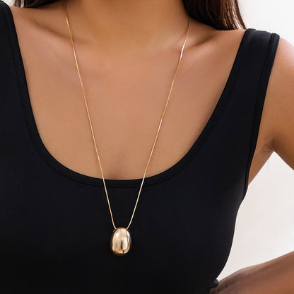 Women's Glossy High Sense Niche Design Snake Necklaces