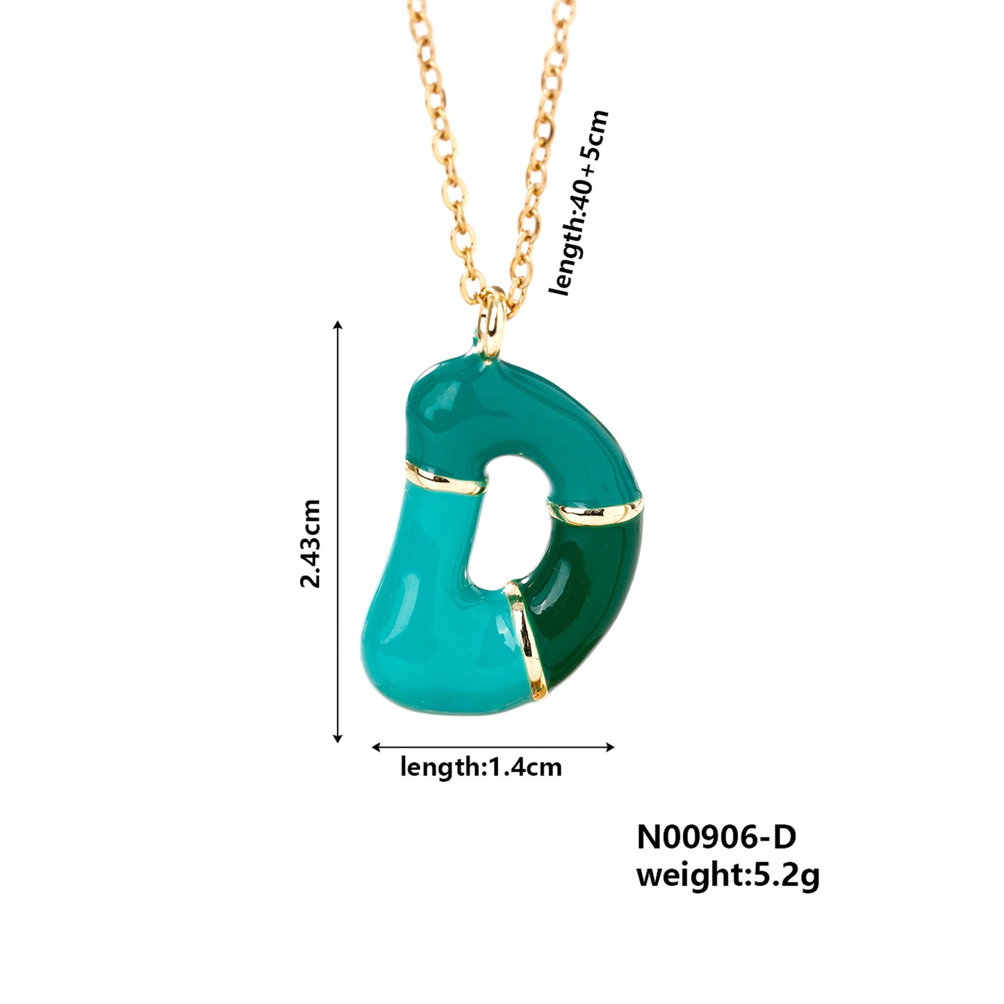 Elegant New English Letter Female Style Necklaces