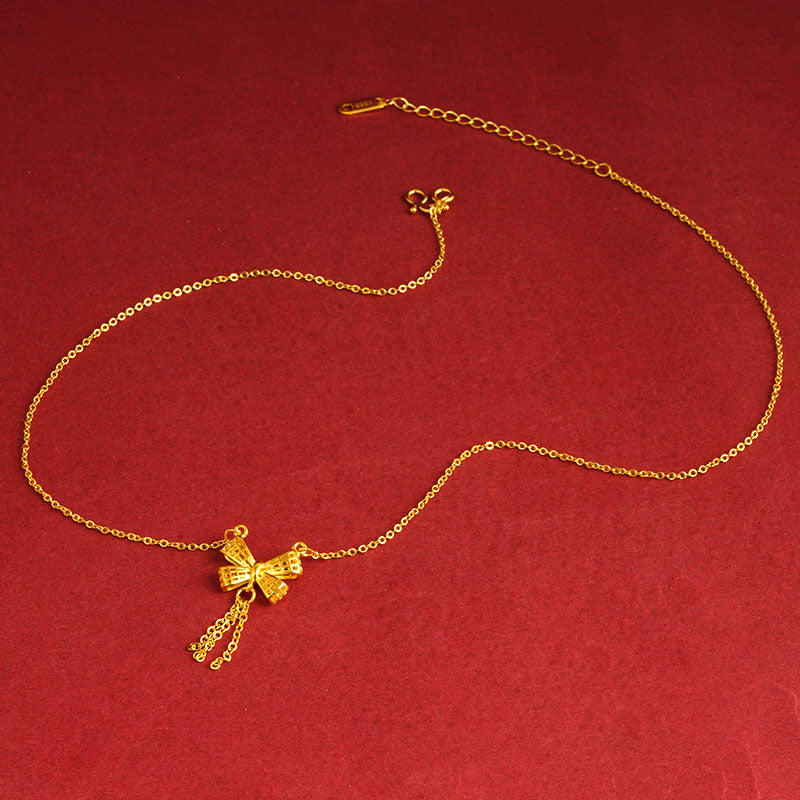 Women's Placer Gold For No Color Fading On Necklaces