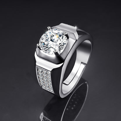 Moissanite Female Live Streaming On Opening Rings