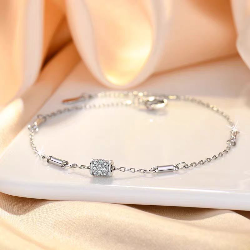 Wisteria Flower Zircon Female High Sense Affordable Bracelets