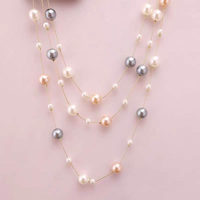 Slouchy Graceful Ball Plunger Series Set Necklaces