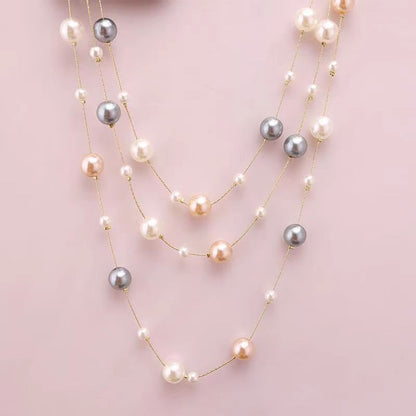 Slouchy Graceful Ball Plunger Series Set Necklaces